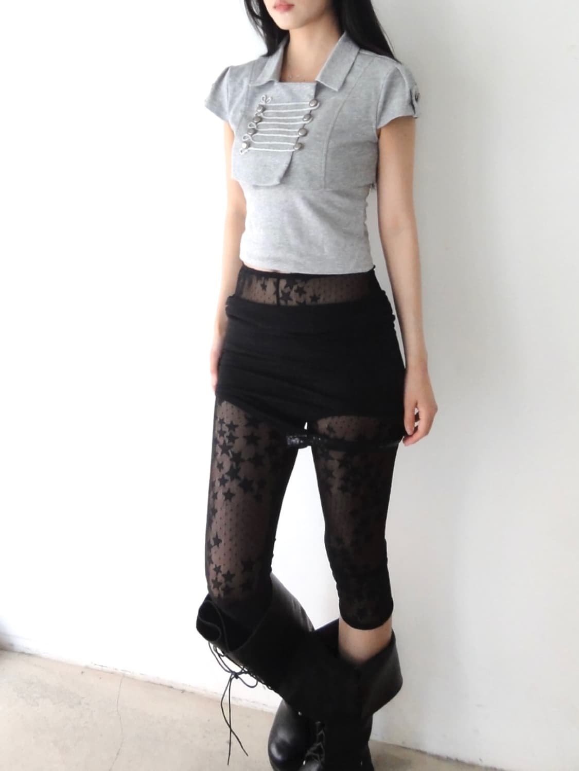 Epulet point top & sleeveless - set 상품이미지6