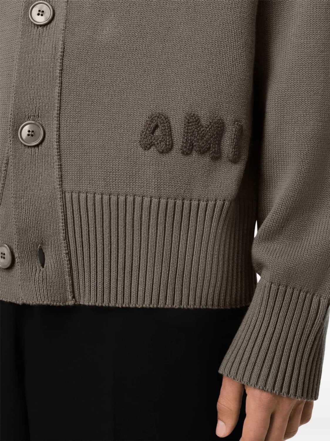 XL/ 아미 25FW 신형 엠브로이드 자수 가디건 상품이미지3