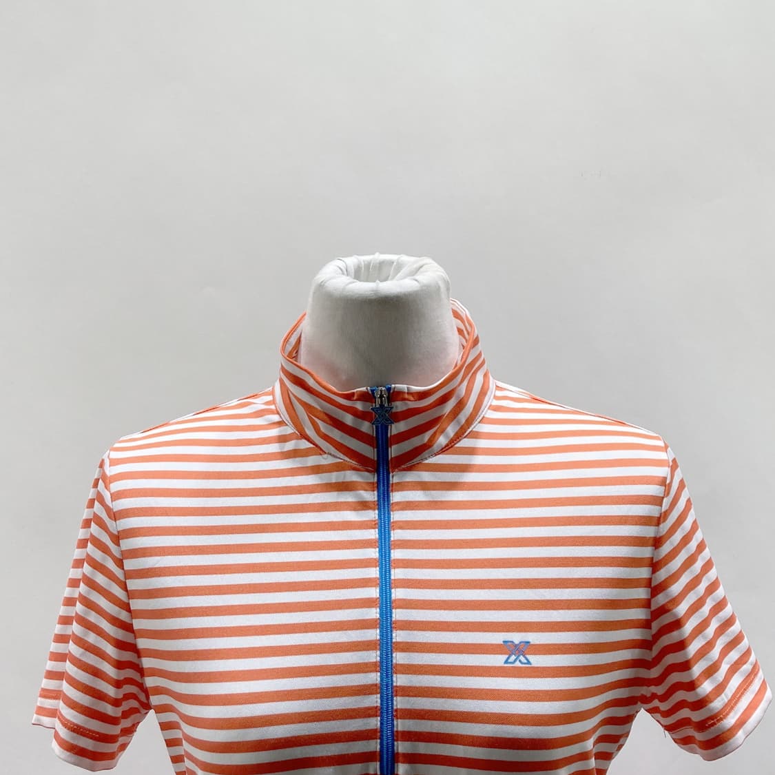 JDX 여성반팔티셔츠 반집업 주황 90  상품이미지2