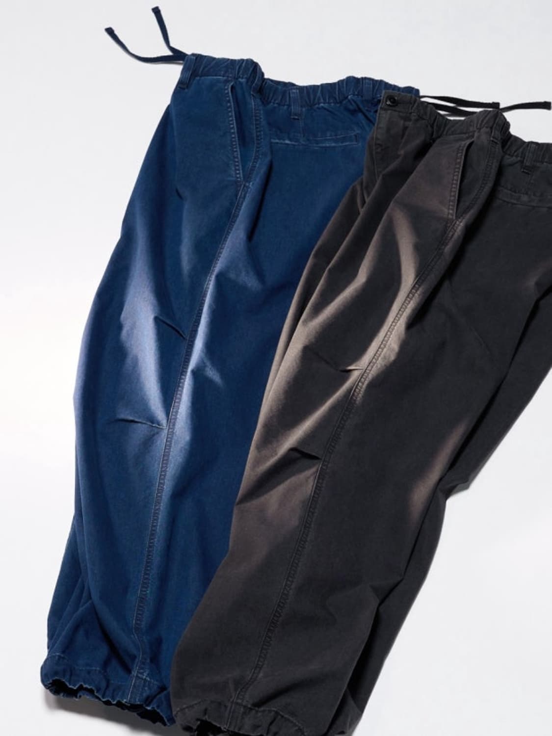 유니클로 C 와이드 파라슈트 팬츠 데님 (무민서 pick) 상품이미지4