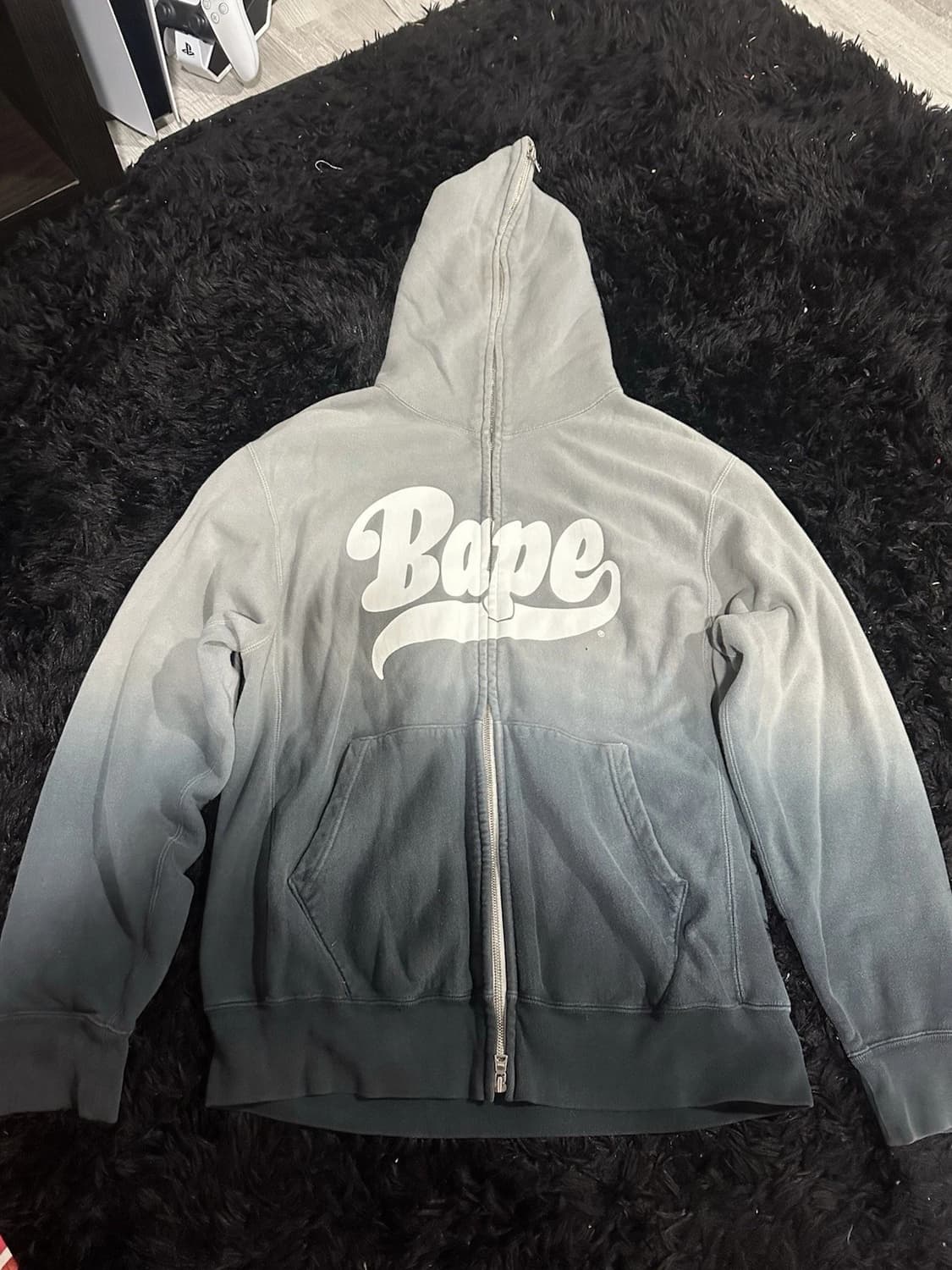 베이프 그라데이션 풀 집업 후디 상품이미지1