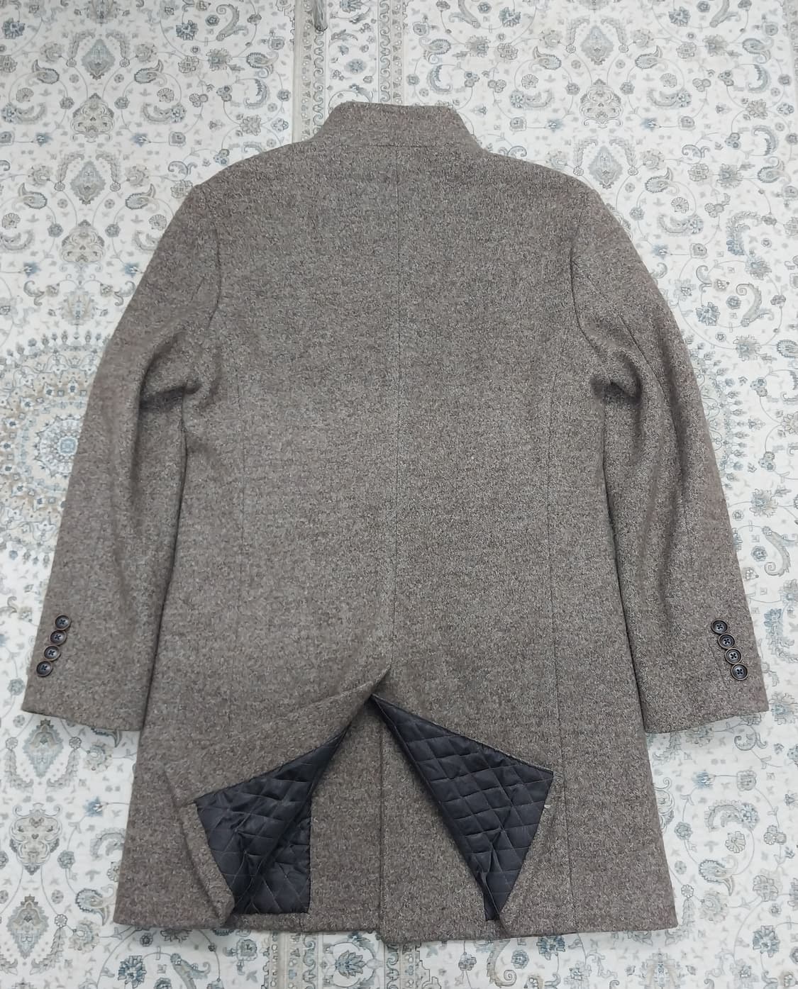 LANCETTI 이태리 모직 코트 브라운 105 상품이미지4