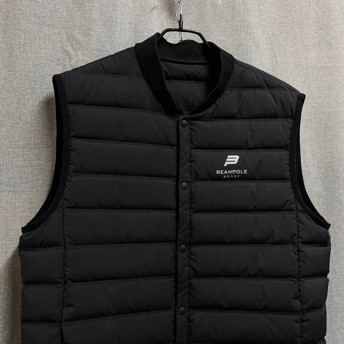 [105] 빈폴 스포츠 블랙 경량 다운 베스트 조끼패딩 상품이미지4