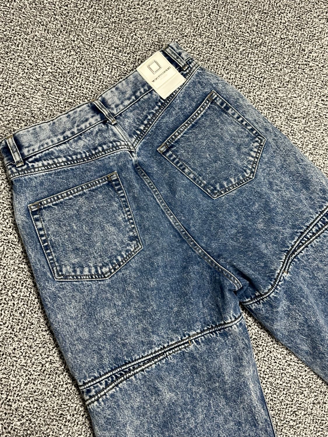 우영미 데님 청바지 신형 와이드 상품이미지7