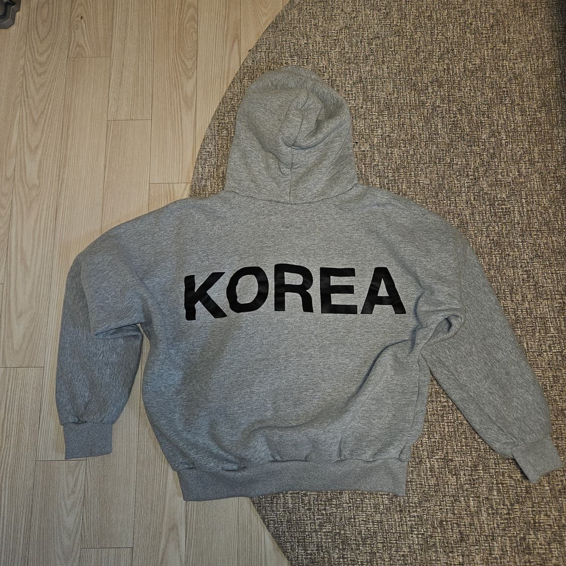 [1] 이지 hd-10 SZNX 그레이 후드집업 상품이미지4