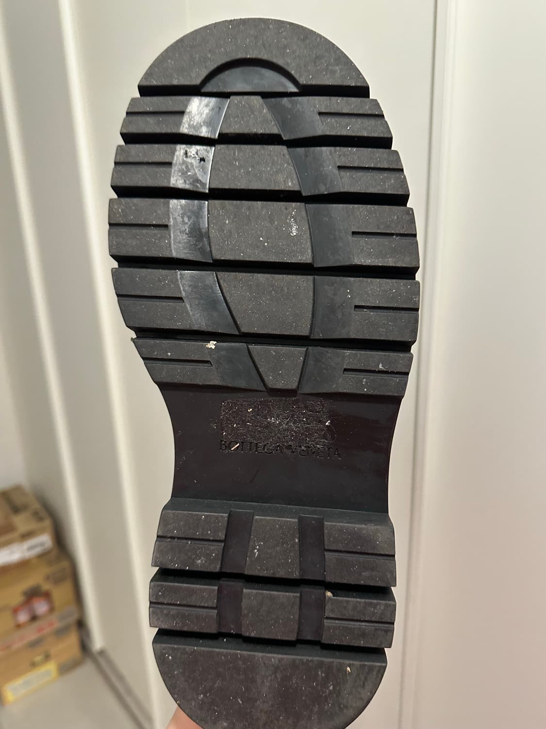 보테가베네타 타이어부츠 블랙 44 상품이미지5