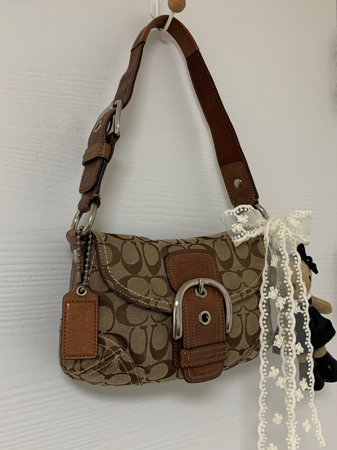 Coach signature mini y2k shoulder bag 상품이미지3