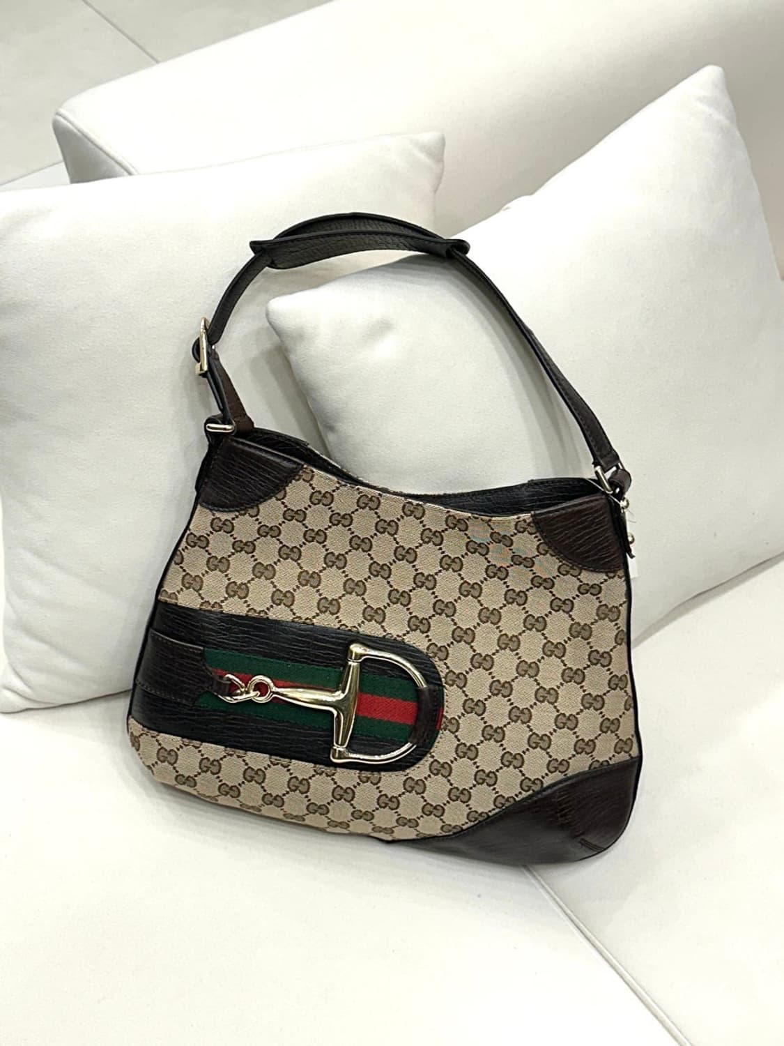 구찌 해슬러 홀스빗 호보백 (정품) 상품이미지1