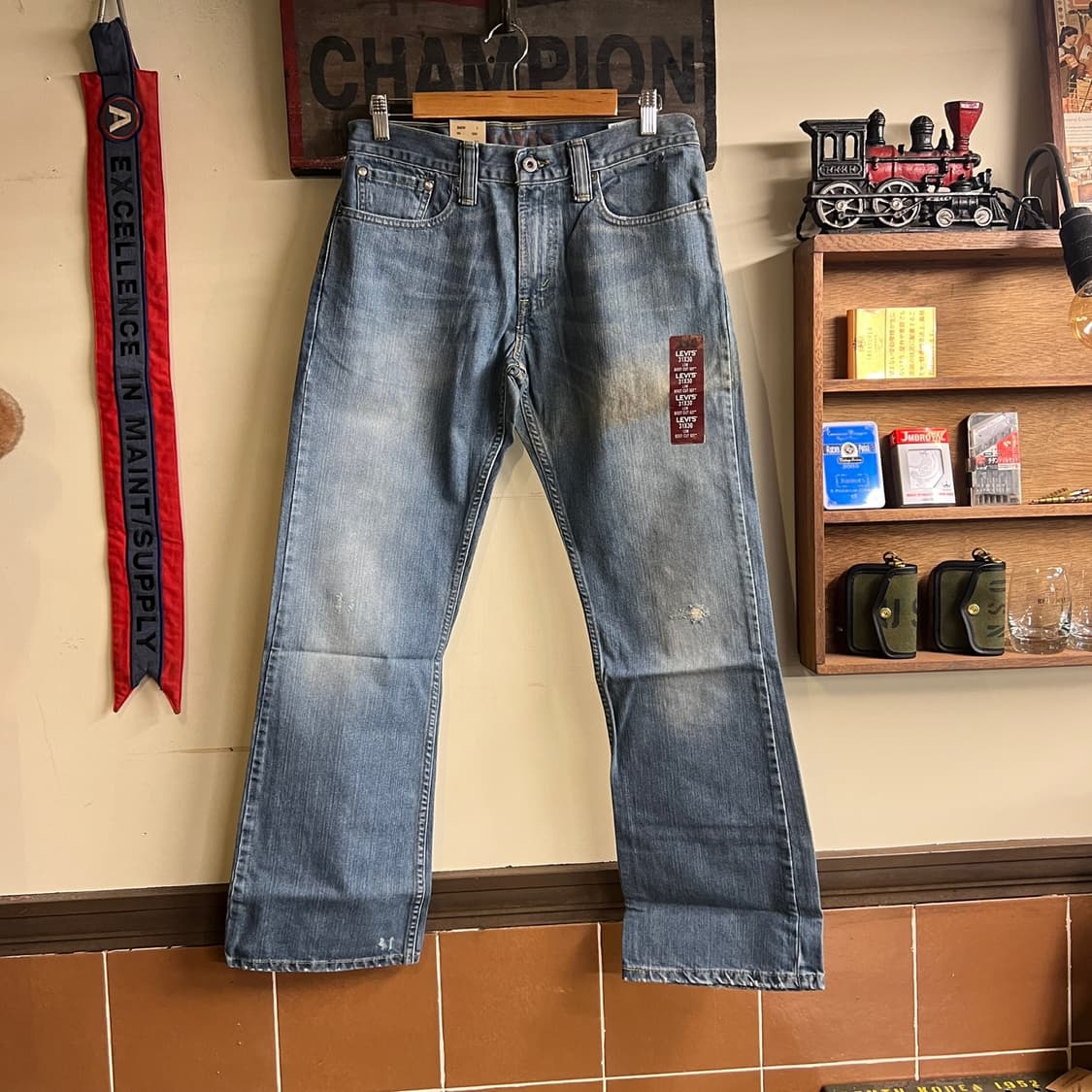 00's 리바이스 527 부츠컷 32 Size Mexico 데드스탁 상품이미지1