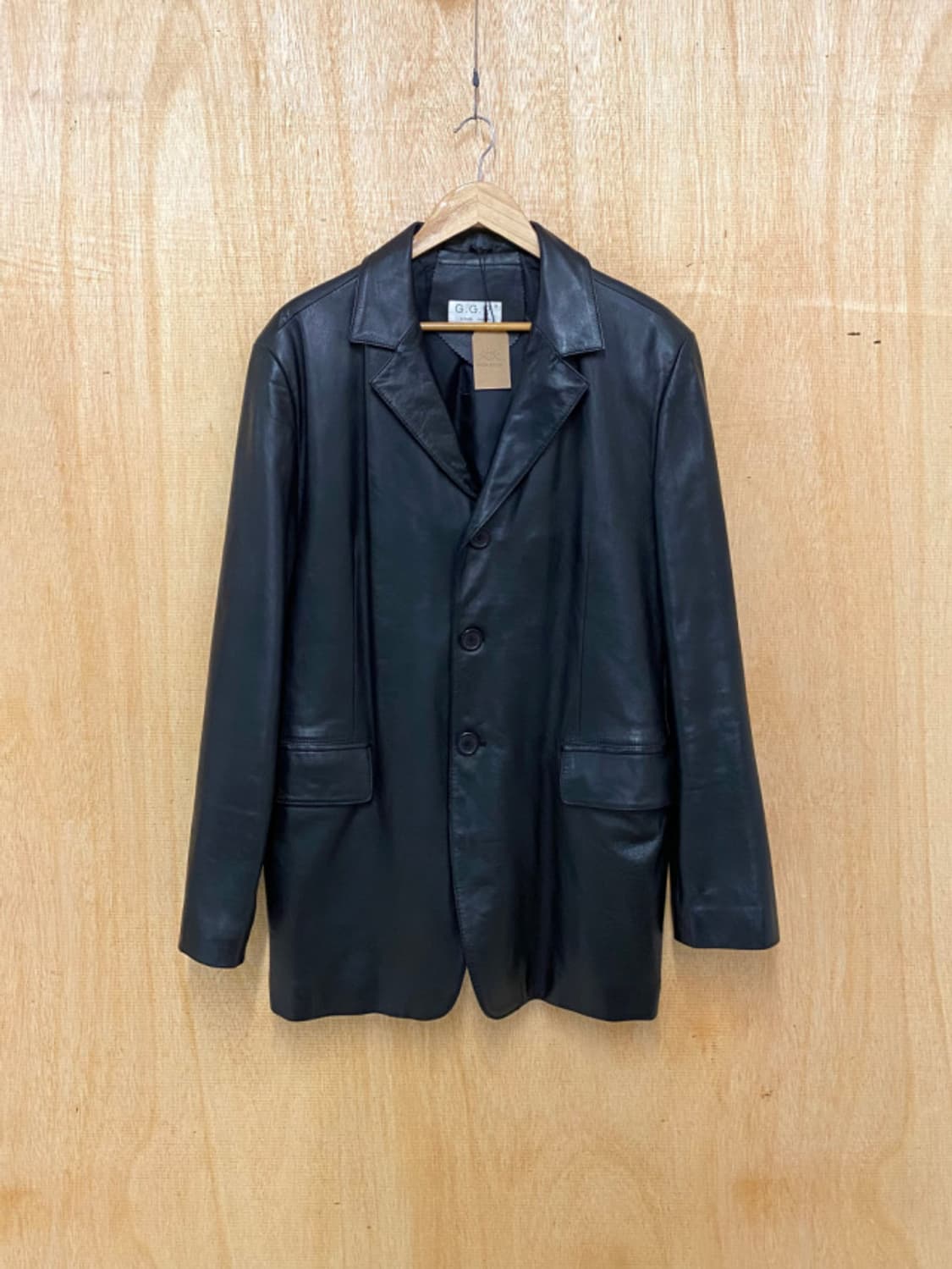 VTG leather blazer jacket 레더 블레이더 자켓 상품이미지3