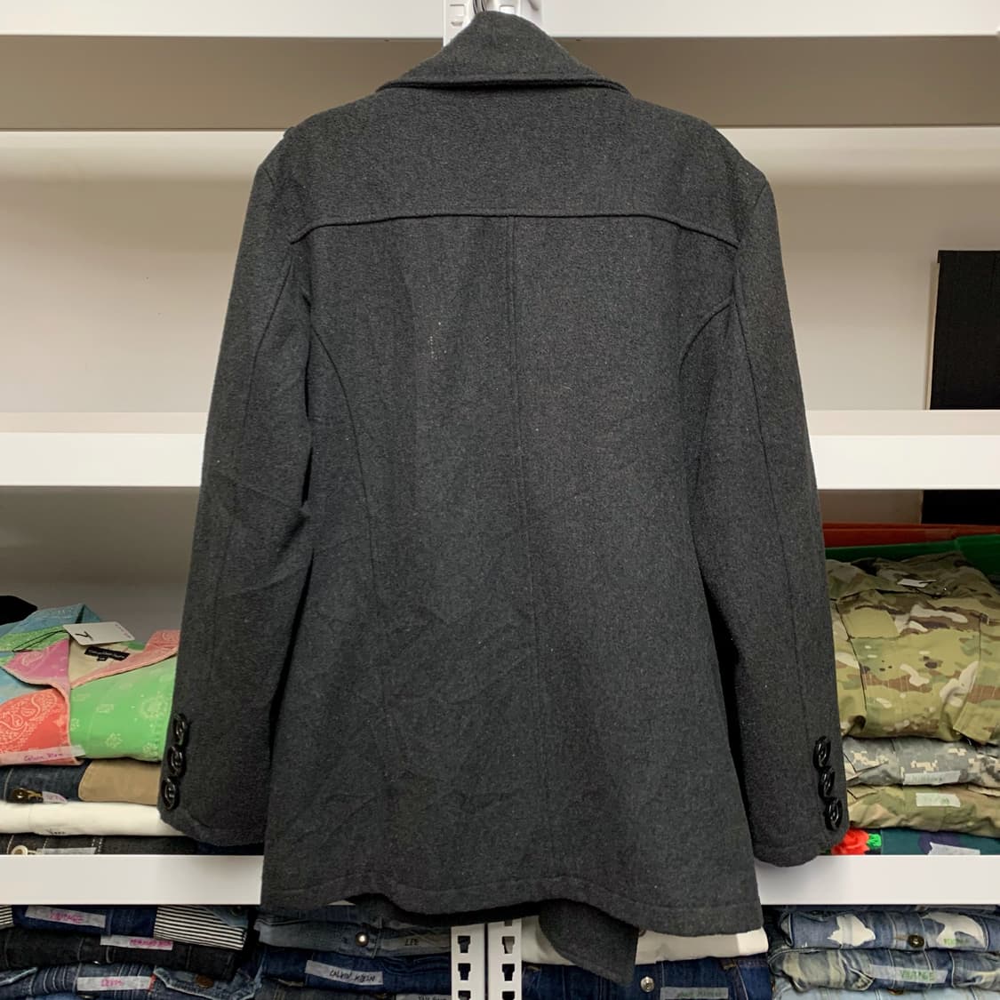 [M] 유지 야마다 울 더블피코트 상품이미지3