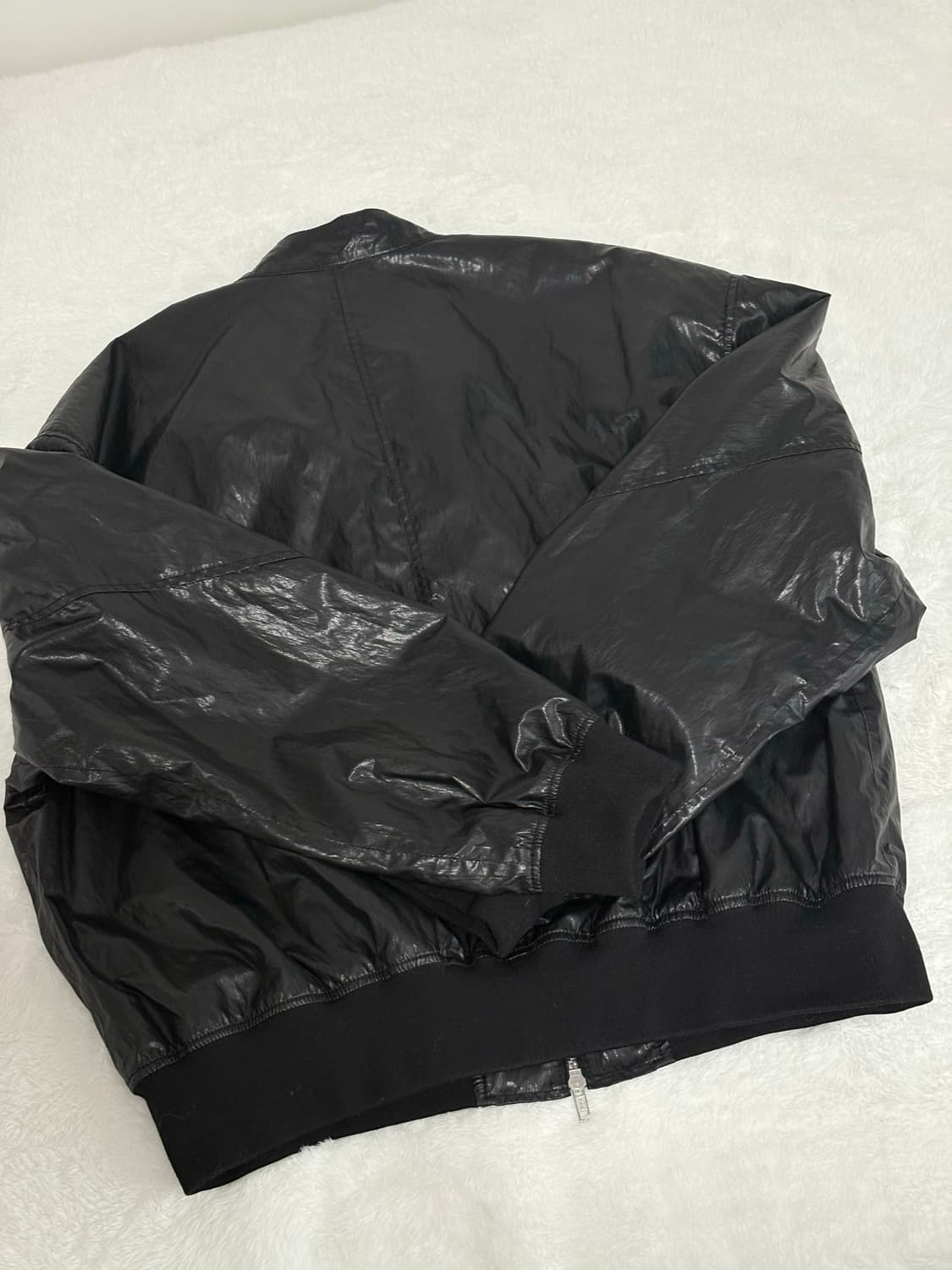 도프제이슨 패널드 스포티 레더자켓 블랙 XL 상품이미지4