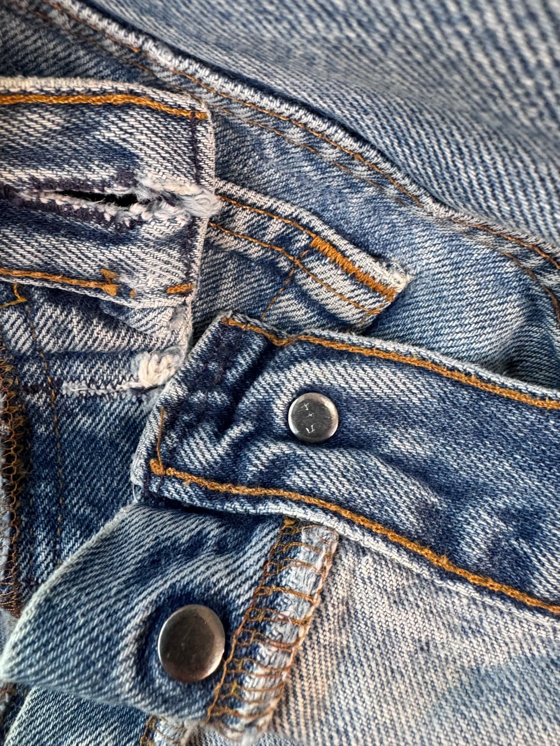 90s usa 빈티지 리바이스 501 데님 36(34~35) (619) 상품이미지3