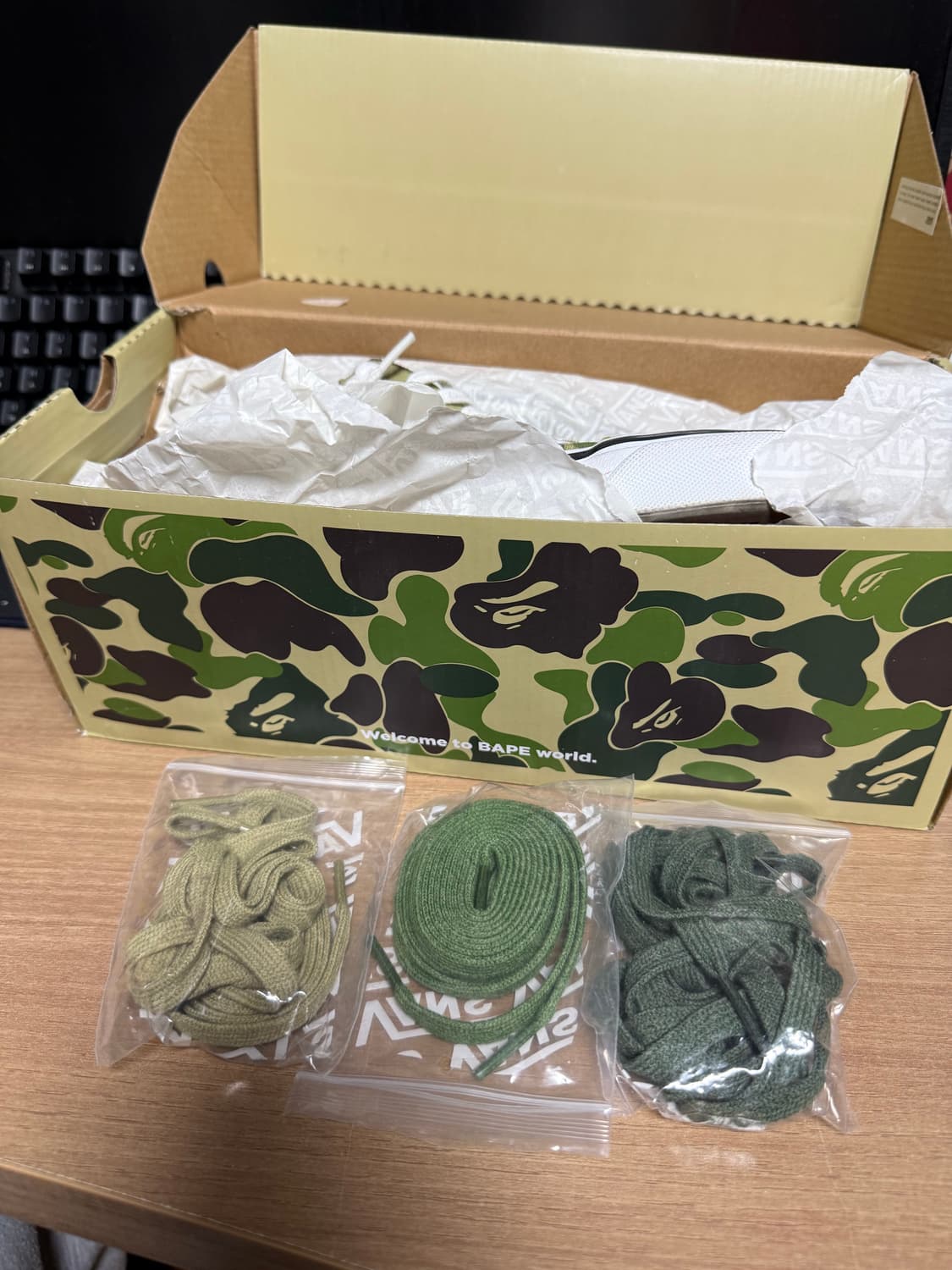 반스 x 베이프 올드스쿨 255 상품이미지3