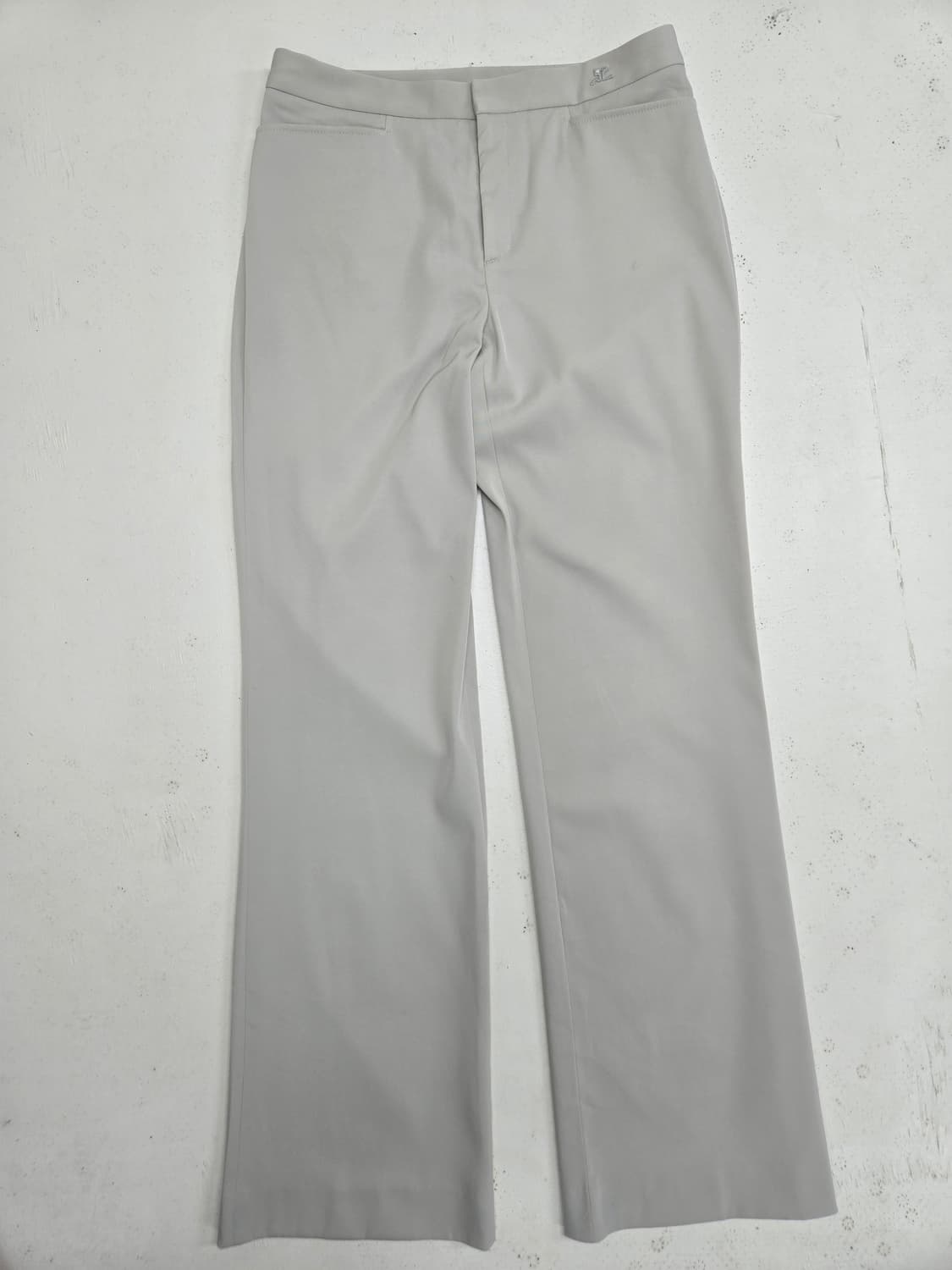 꾸레쥬 여성 바지 회색 슬랙스 상품이미지1