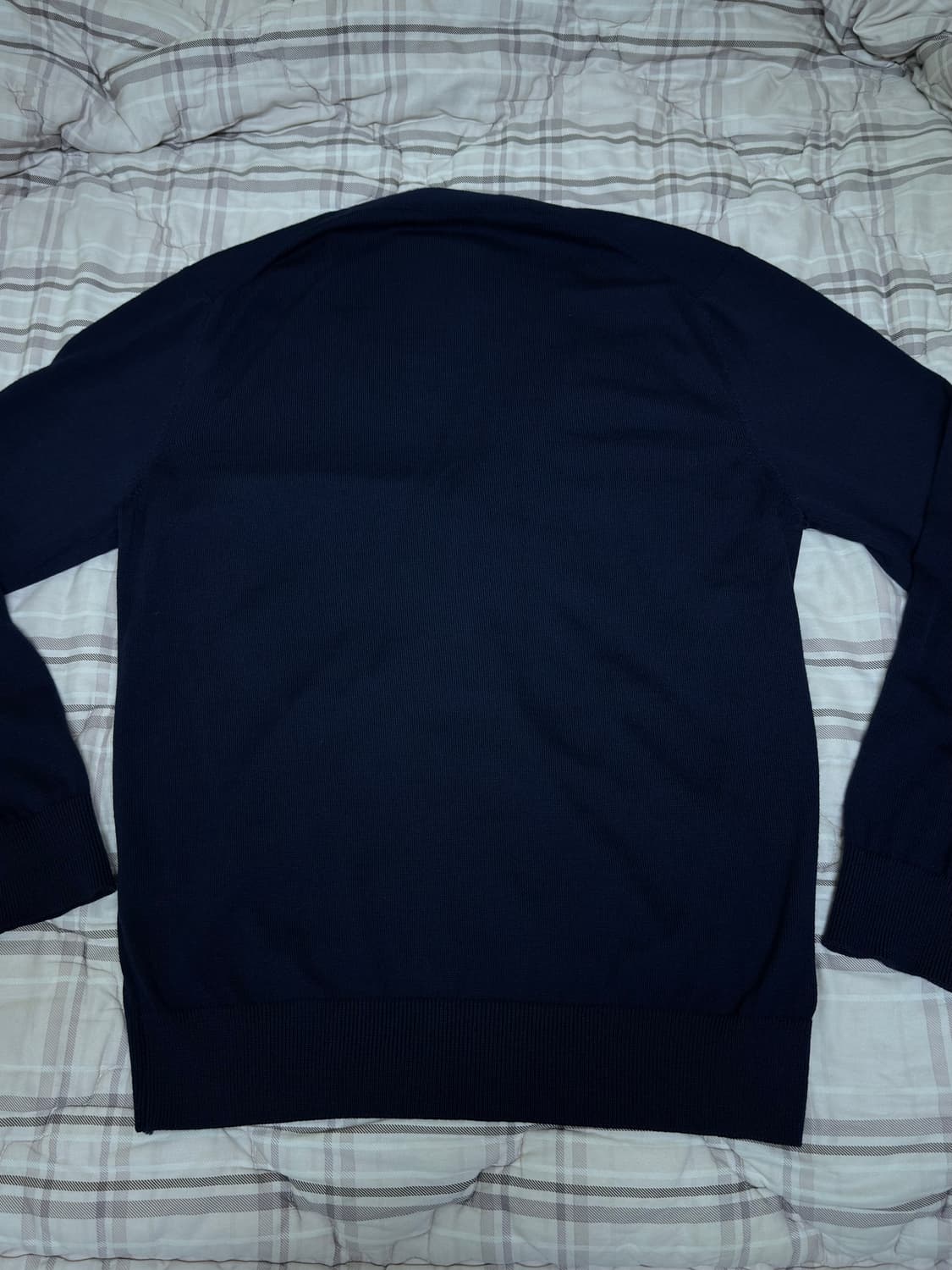 [L] 메종키츠네 트리컬러 폭스 가디건 상품이미지3