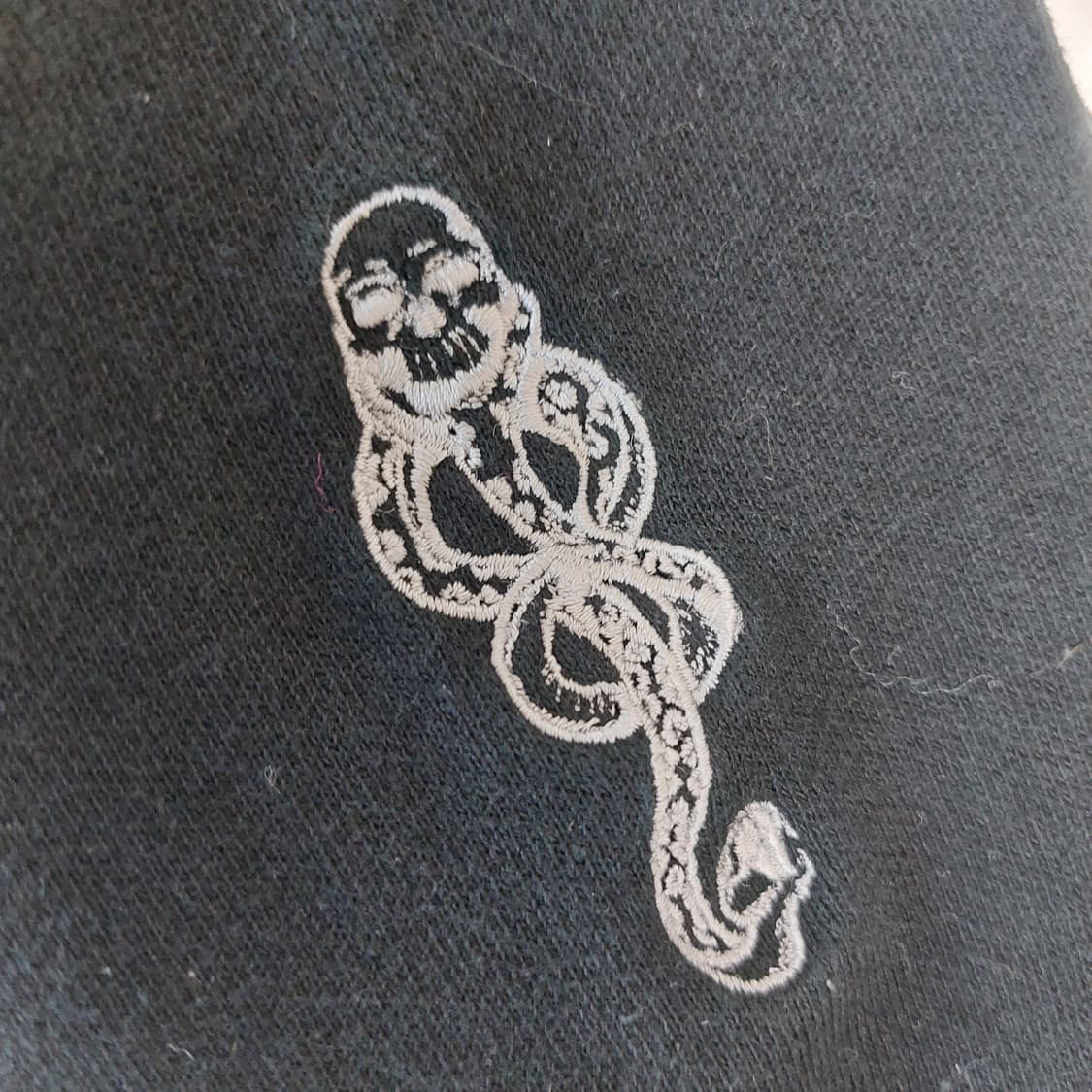 스파오 해리포터 콜라보 이름을 말할 수 없는 후드 블랙 상품이미지3