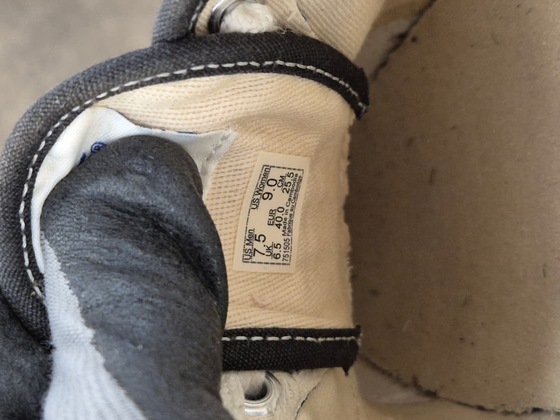 반스 어센틱 44 DX 체크 스니커즈 상품이미지9