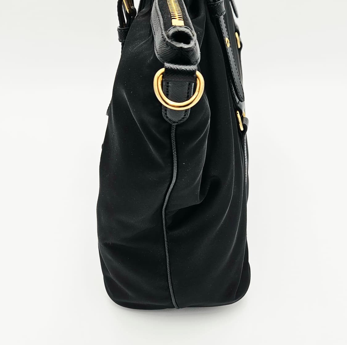 프라다 테수토 사피아노 쇼핑 토트백 블랙 1BG253 상품이미지8