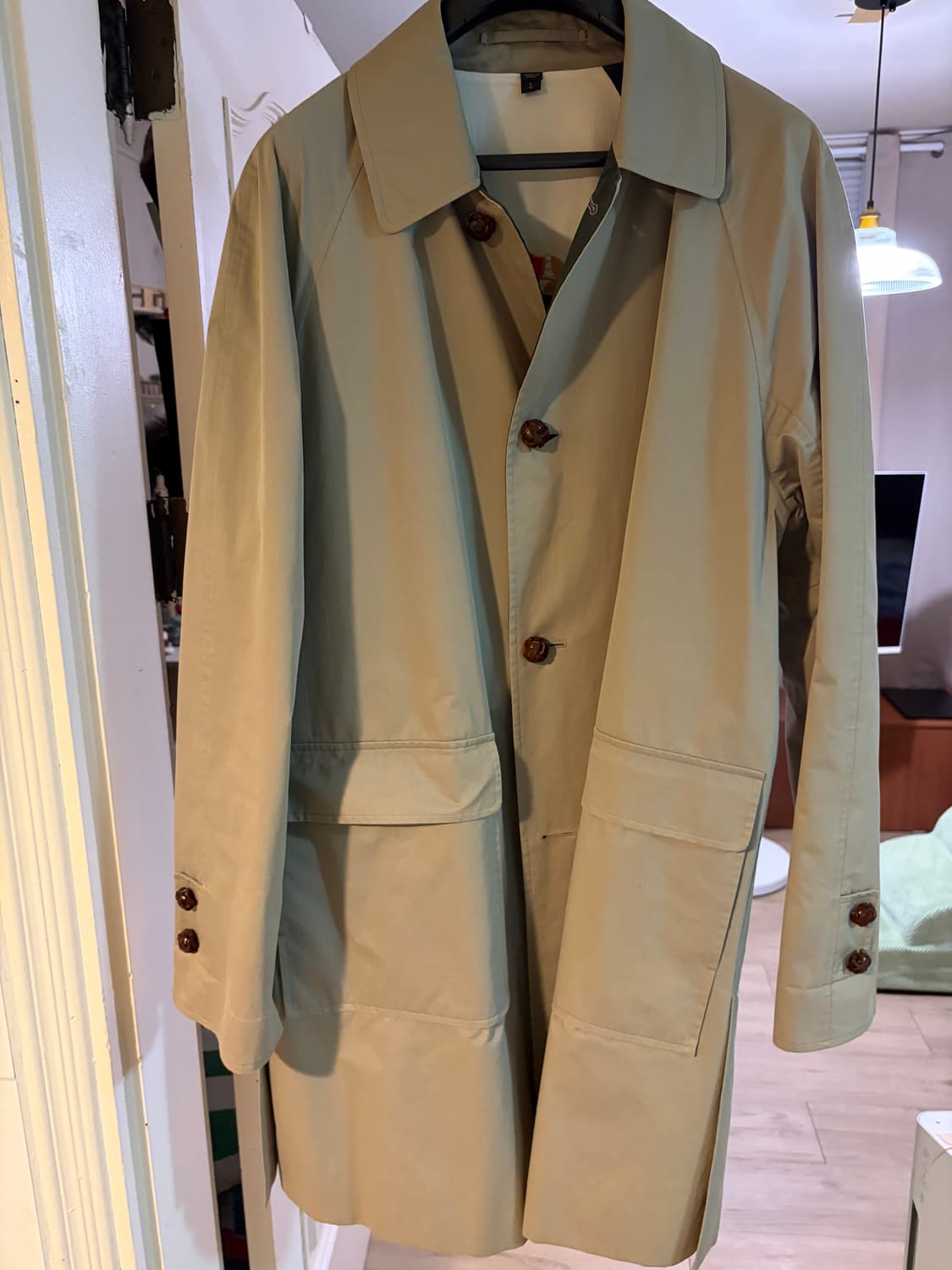 (L) 버버리 18ss 리이슈 개버딘 카코트 상품이미지2