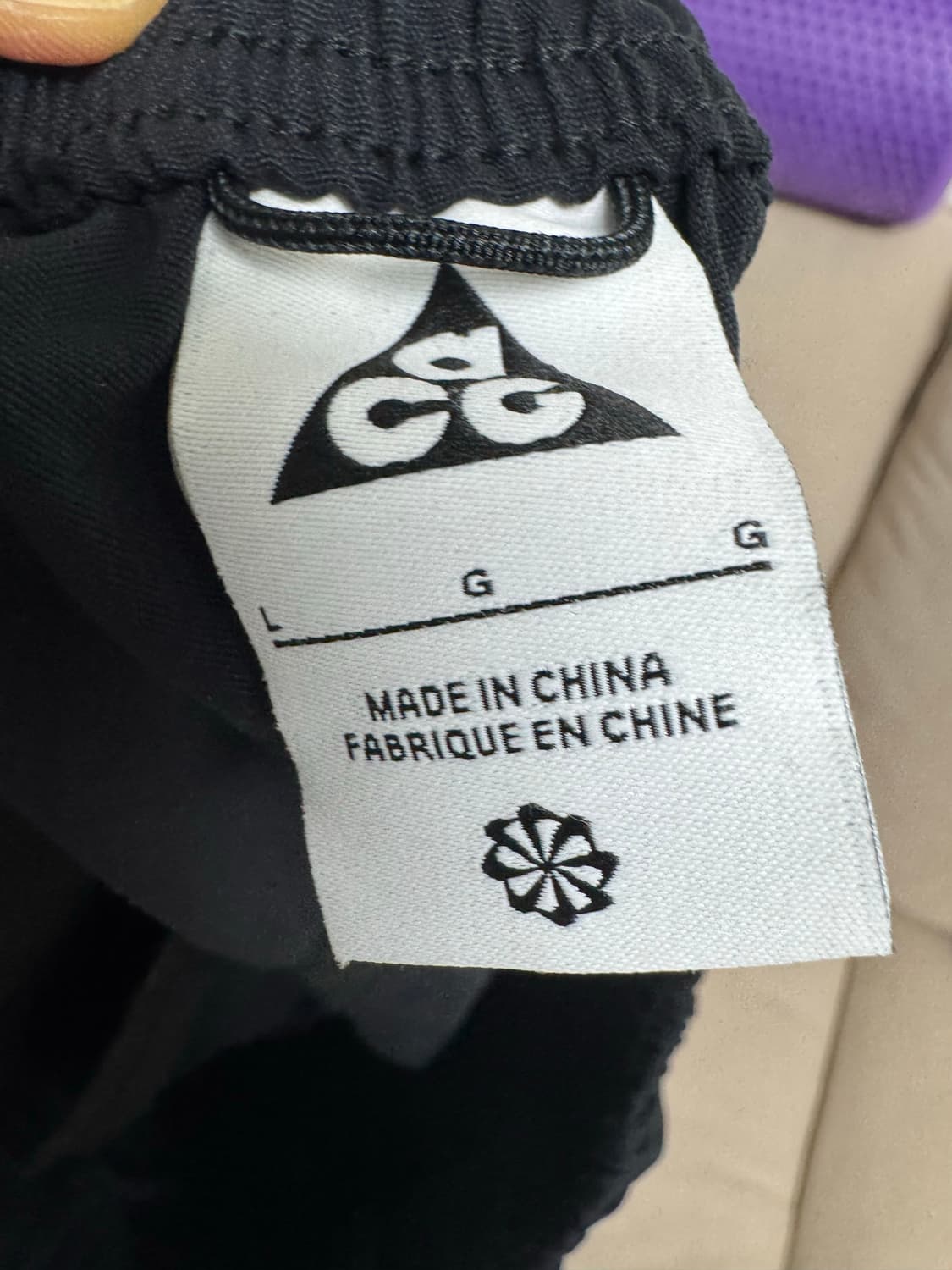 나이키 acg 하이킹 쇼츠 L 블랙 새상품 상품이미지5