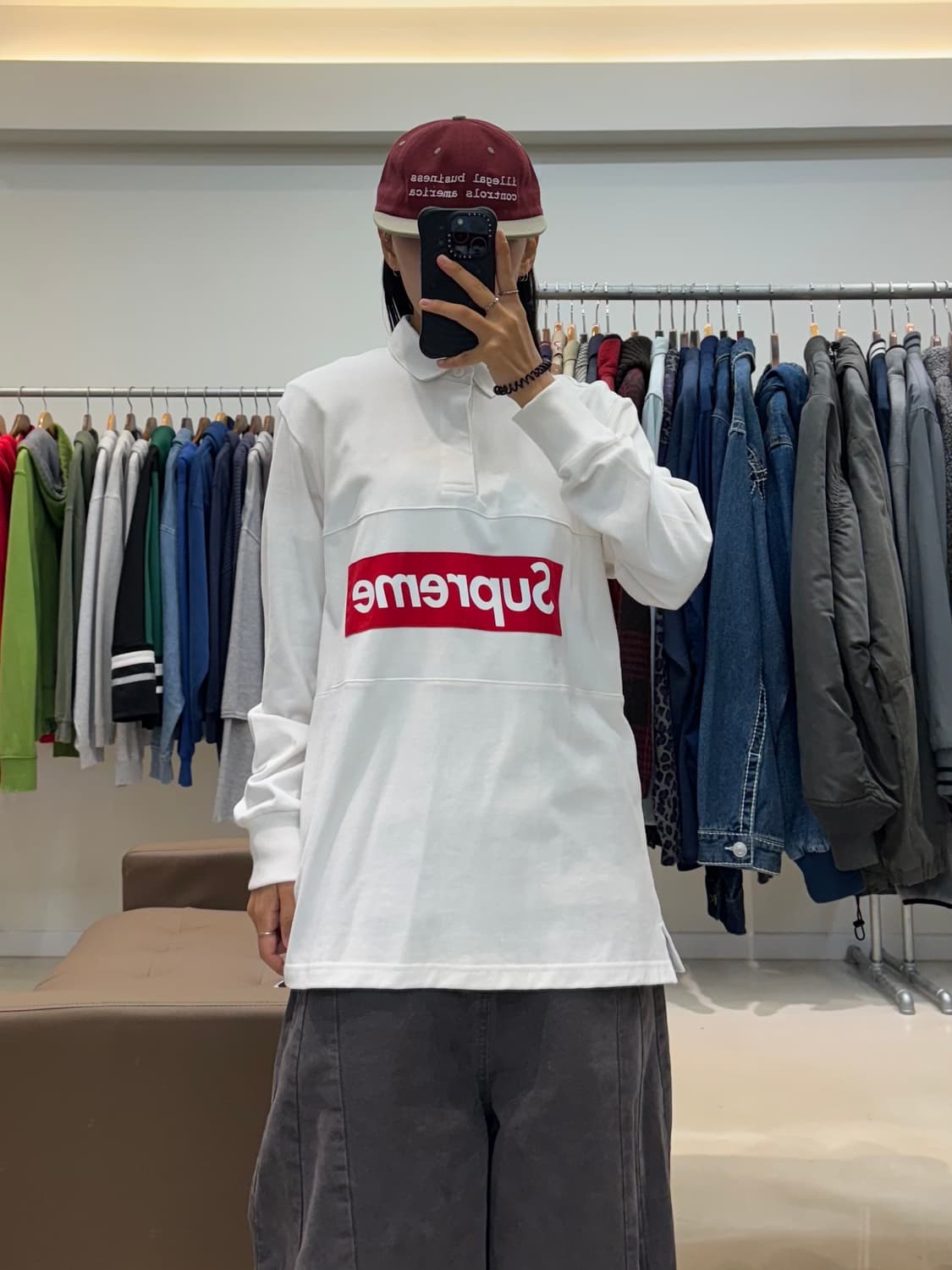 15FW 슈프림 월드 페이머스 럭비티 상품이미지5