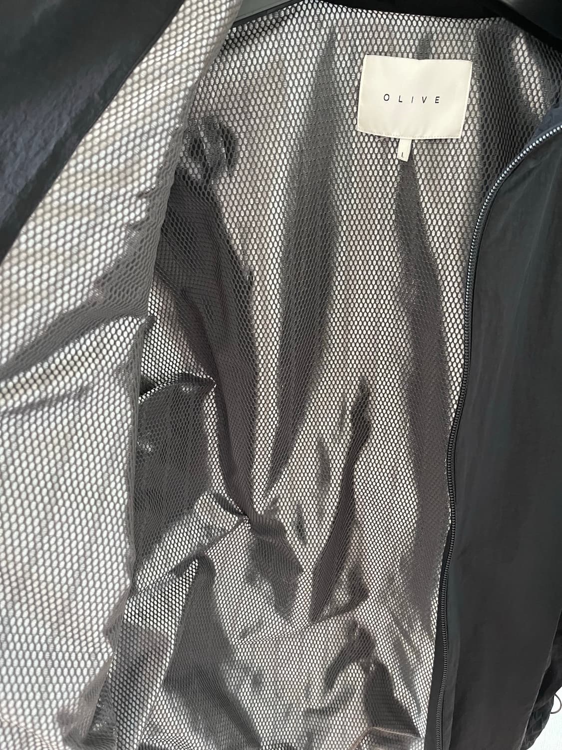 올리브클로딩 스포츠 자켓 블랙 상품이미지5