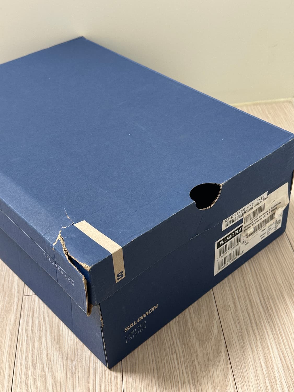 [270] 꼼데가르송 살로몬 펄사 블랙 상품이미지10