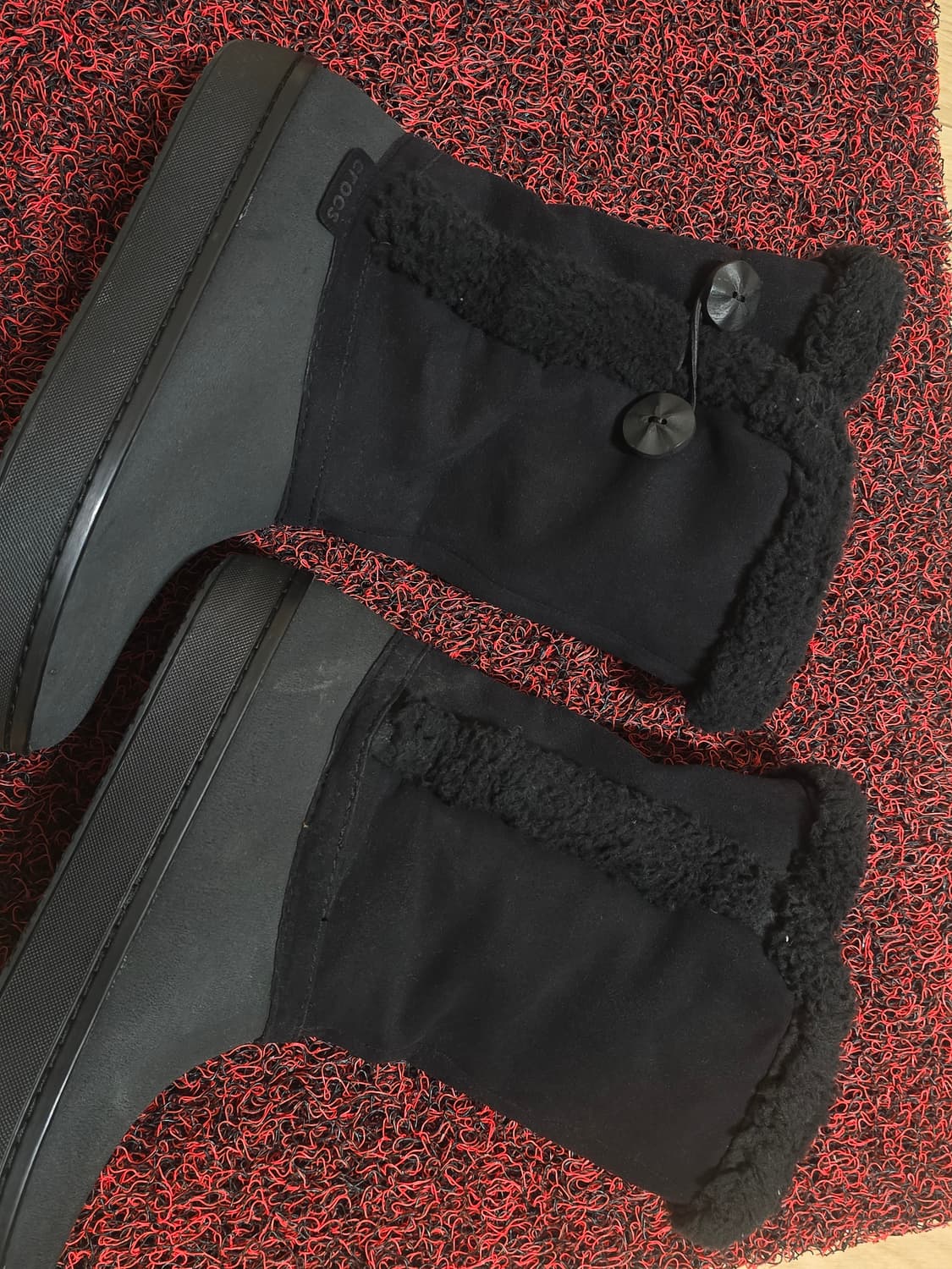 크록스 퍼 부츠 Crocs fur boots 상품이미지5