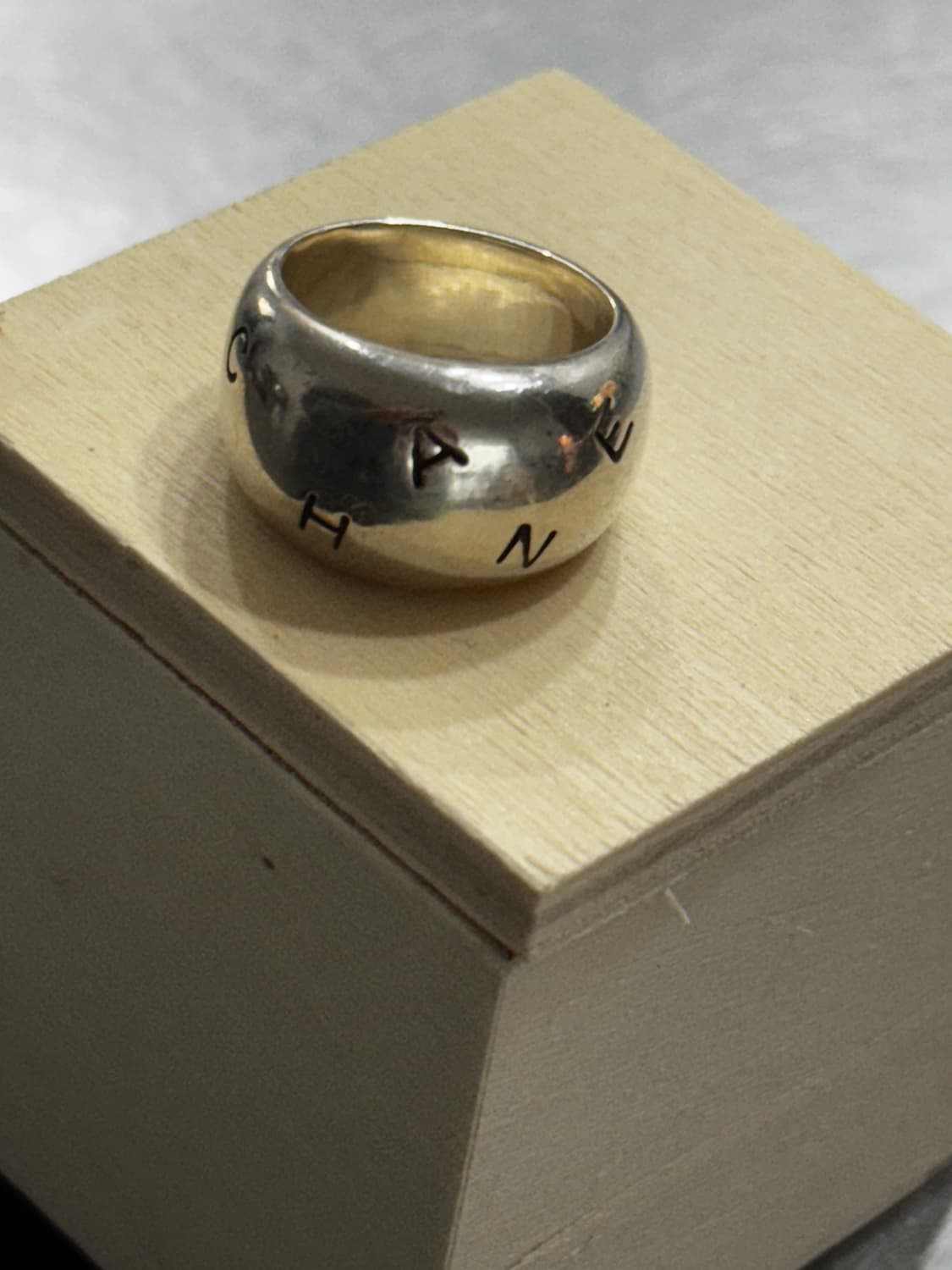 vintage chanel 925 silver ring 상품이미지1