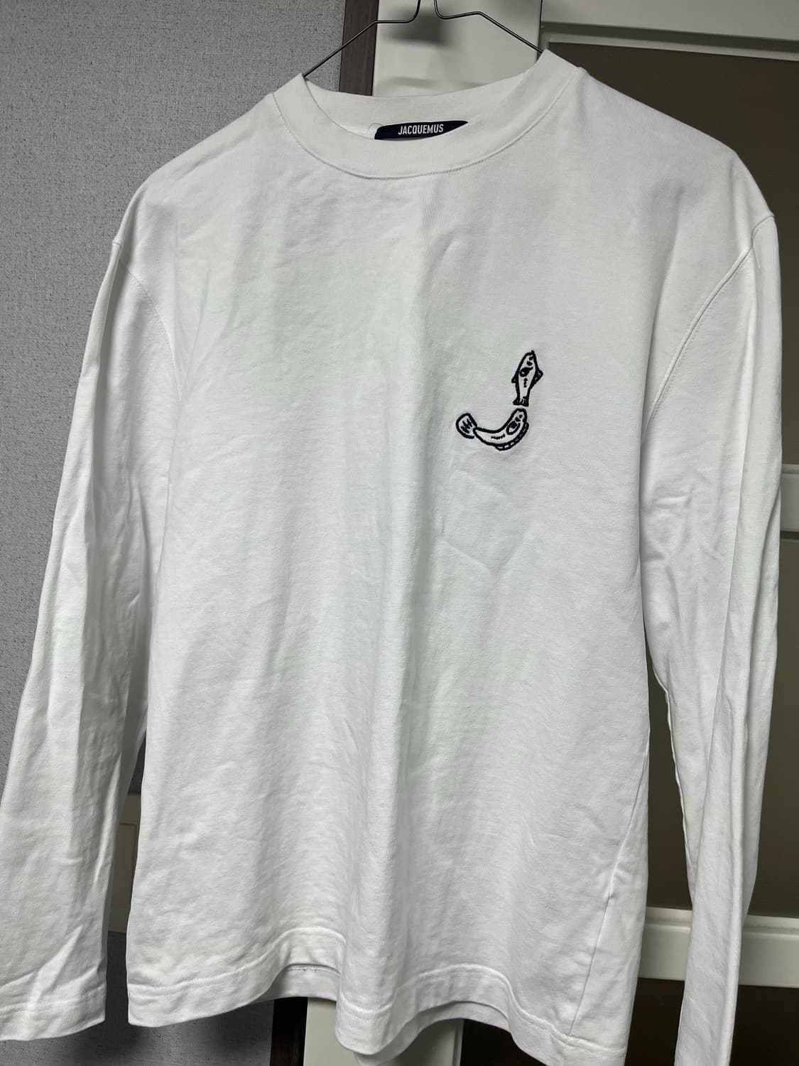 자끄무스 흰색 티셔츠 (24ss) 상품이미지2