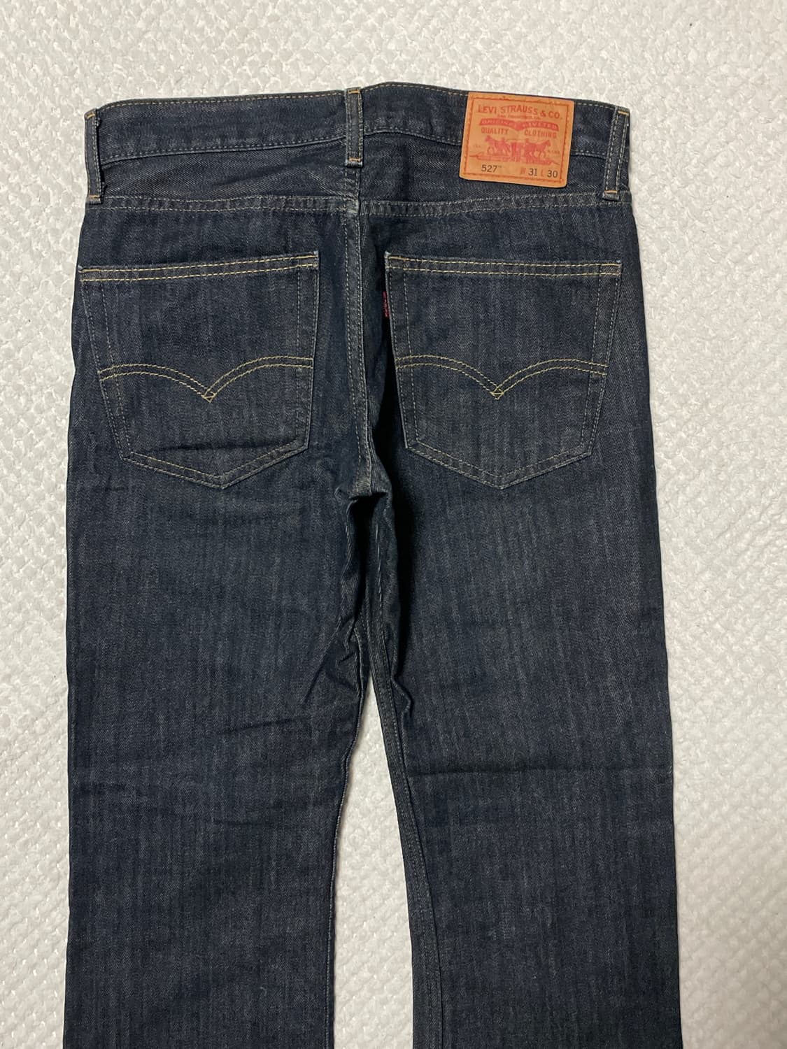 [31X30] 리바이스 527 플레어 핏 부츠컷 데님 팬츠 인디고 상품이미지5