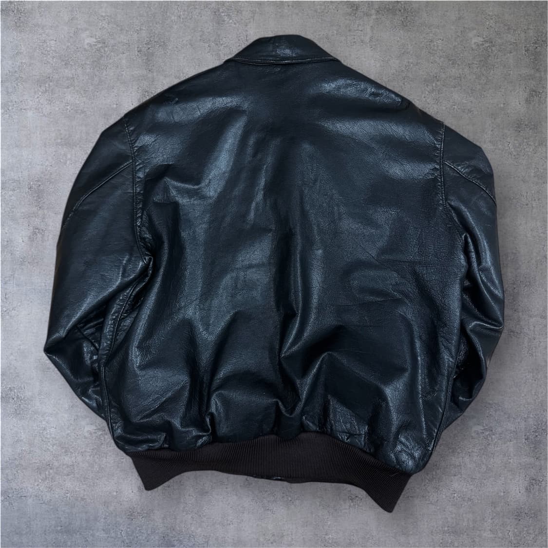 USA made)엘엘빈(llbean) A-2 레더자켓 44 상품이미지4