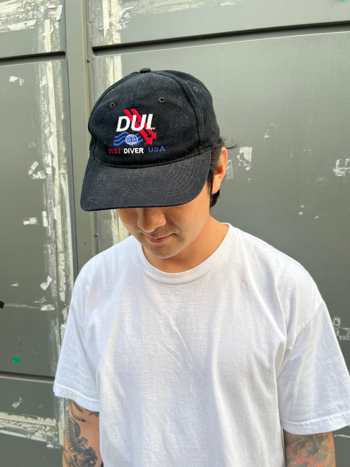 90s Vintage black Cap 상품이미지1
