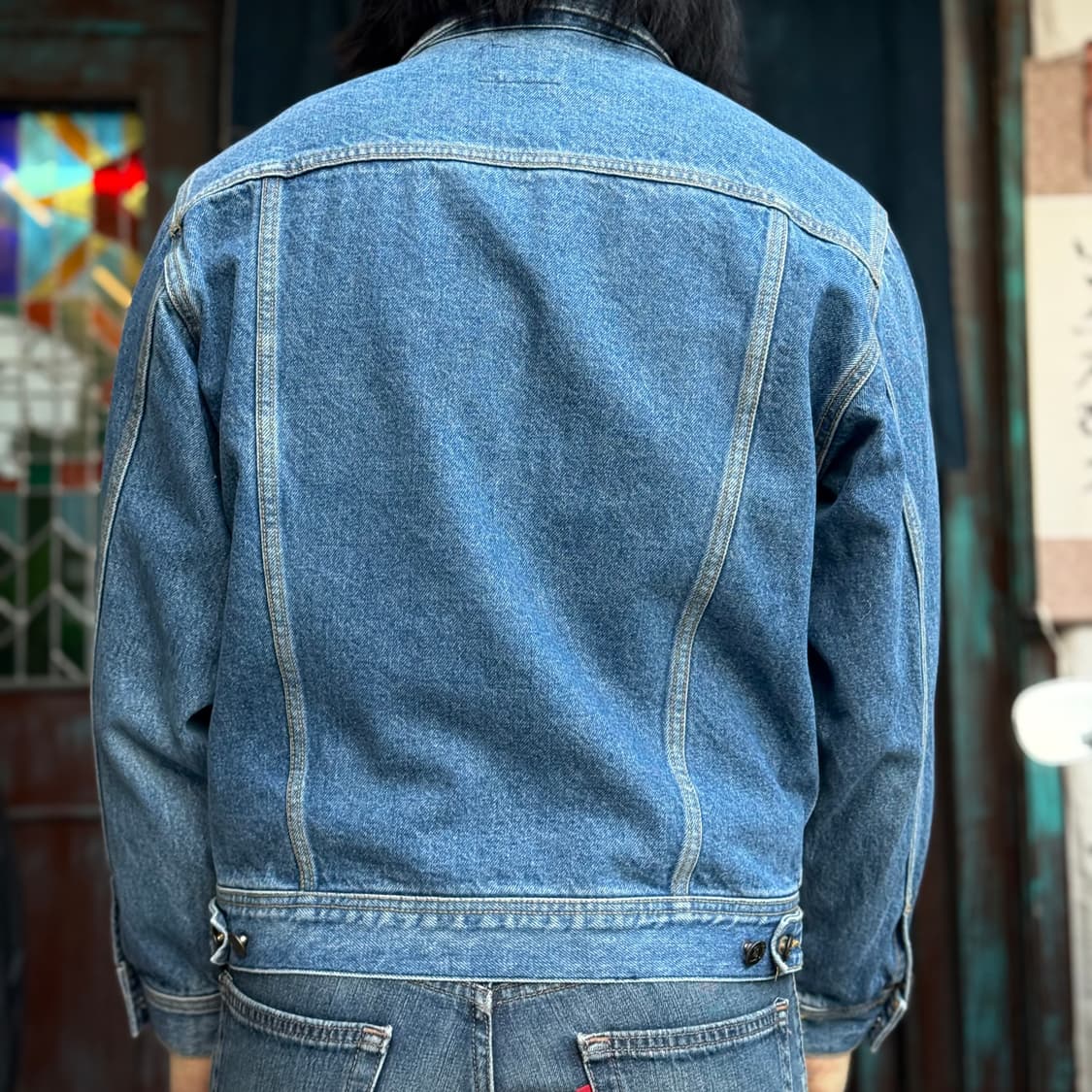 80-90‘s Lee 데님 트러커 자켓 95 상품이미지9
