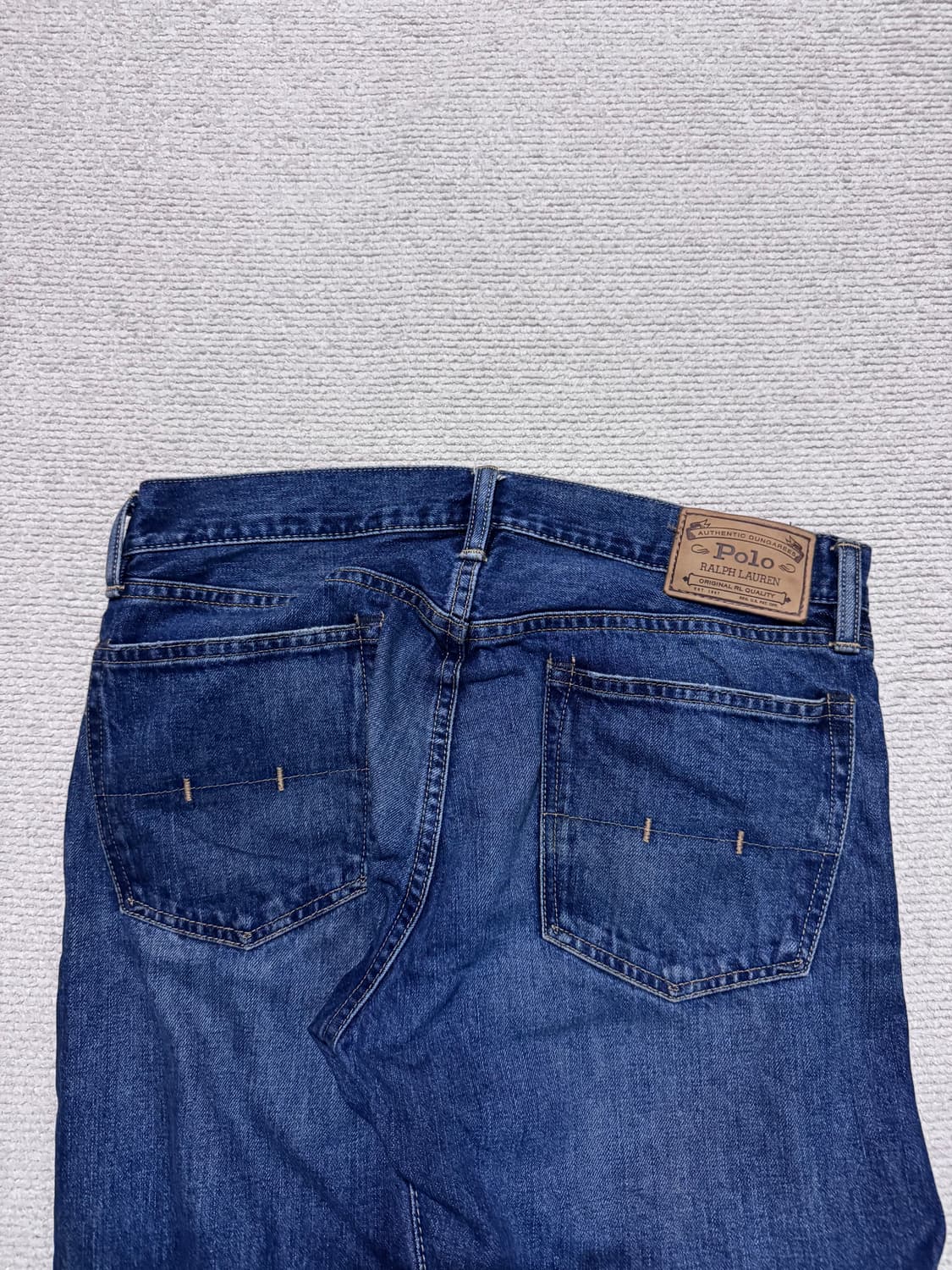 폴로 랄프로렌 워싱 데님 팬츠 (31/32) 상품이미지5