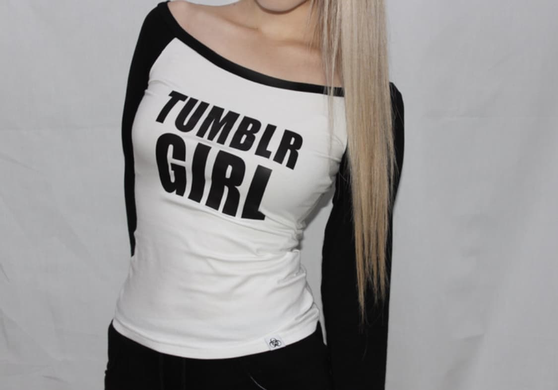 landminegirl TUMBLR GIRL t-shirt 상품이미지1