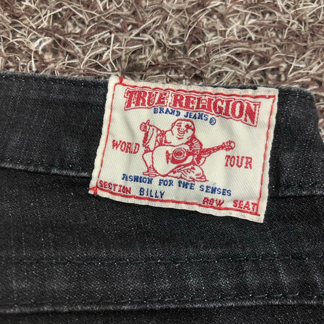 트루릴리전 Billy 빌리 블랙진 부츠컷 데님 팬츠 상품이미지4