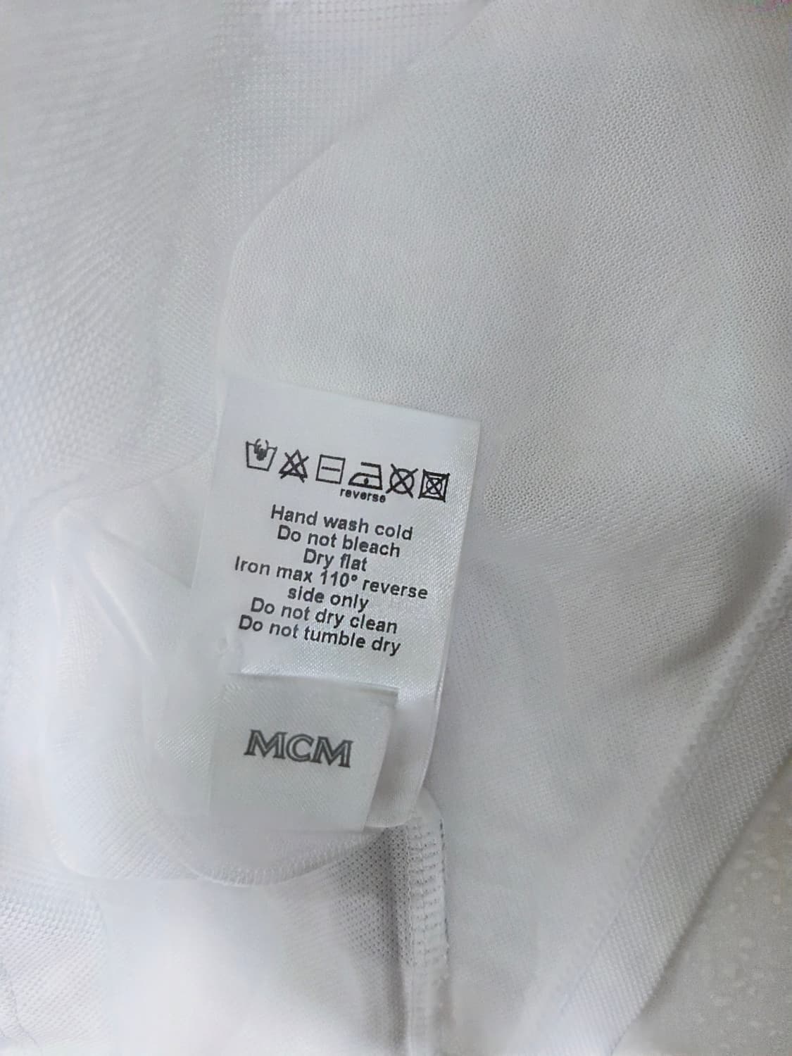 MCM 자카드 로고 카라 반팔 상품이미지5