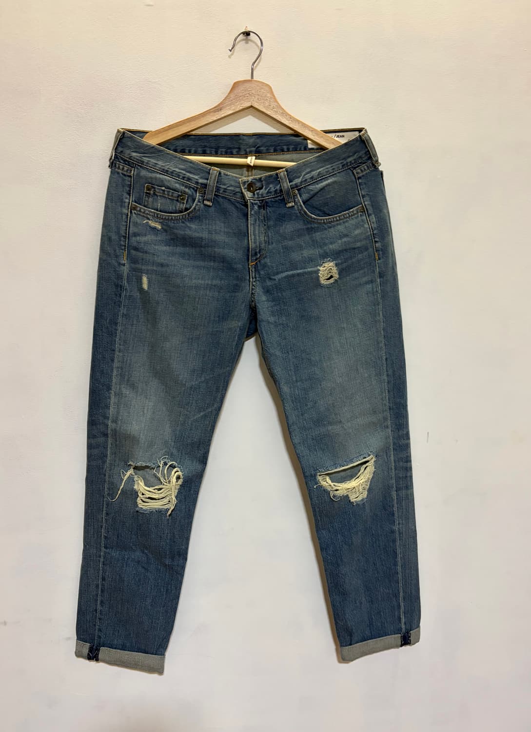 Rag & Bone 데미지 보이프렌드 데님팬츠 26 상품이미지1