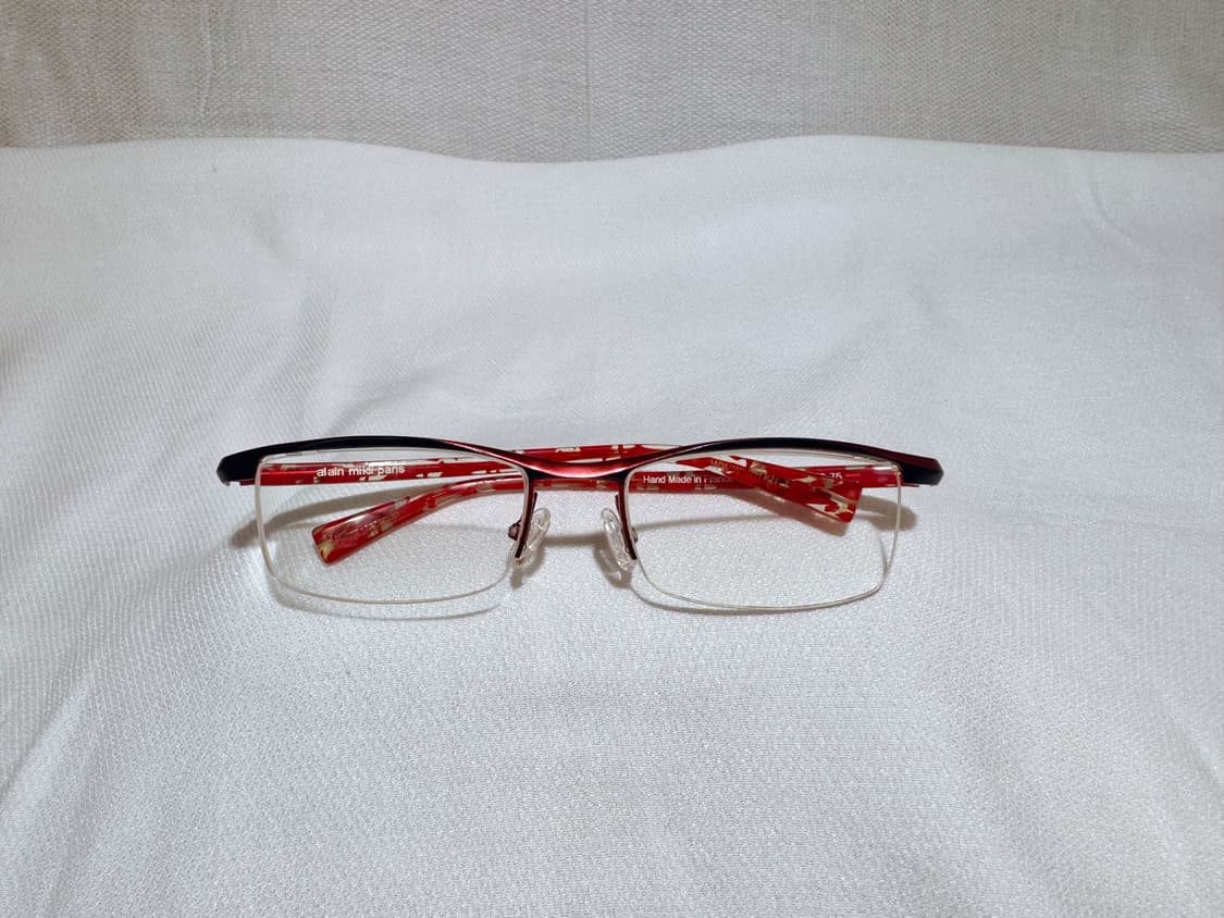 [희귀템] 알랭미끌리 Alain Mikli A0542-75 반무테 안경테 상품이미지1