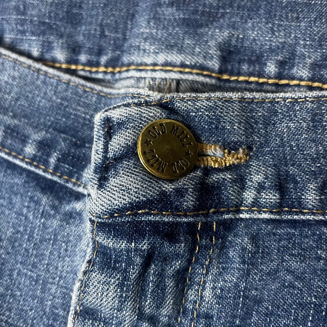 (38) 올드밀 중청 백카고 와이드 데님 팬츠 상품이미지3