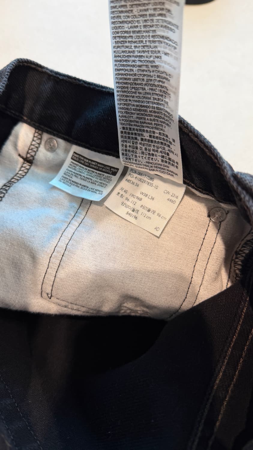 빈티지 리바이스 517 블랙 38x36 상품이미지6