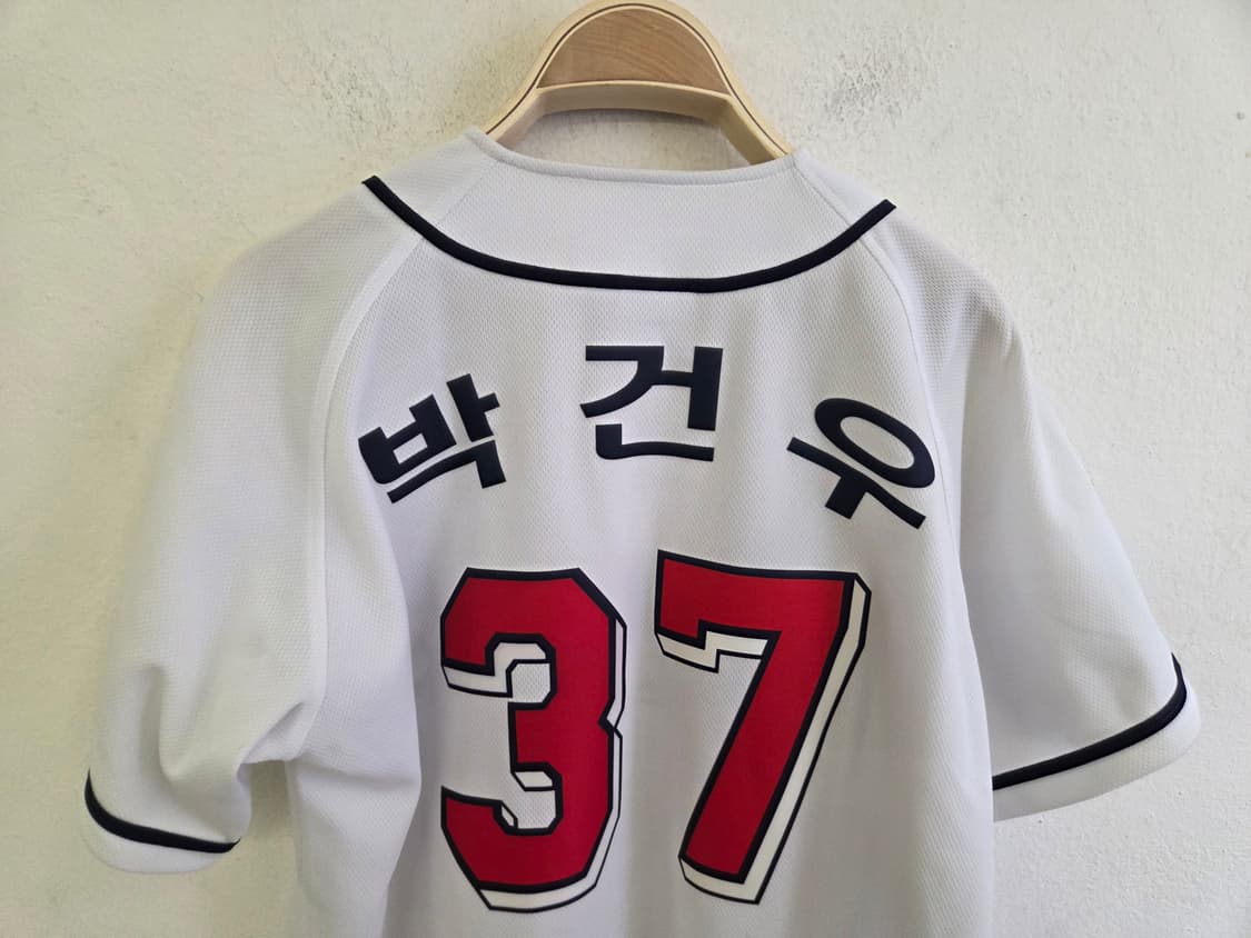 두산베어스 박건우 선수 마킹 유니폼 상품이미지5