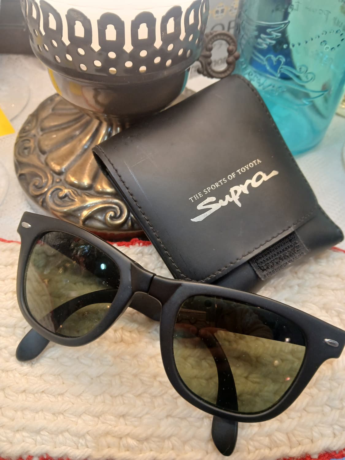 90s 빈티지 TOYOTA SUPRA 접이식 선글라스  상품이미지1
