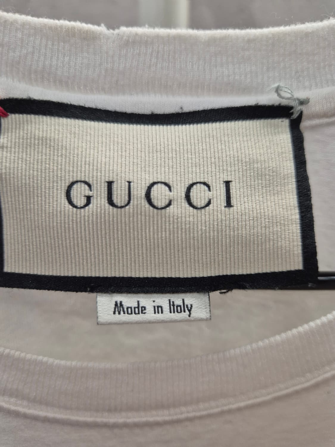 구찌 로고 반팔 티셔츠 (M) 상품이미지7