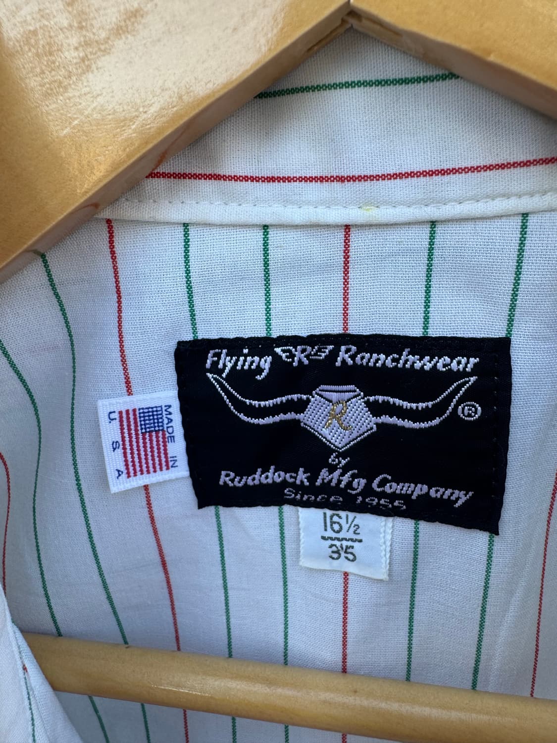 80s flying R ranchwear 빈티지 웨스턴 셔츠 상품이미지5