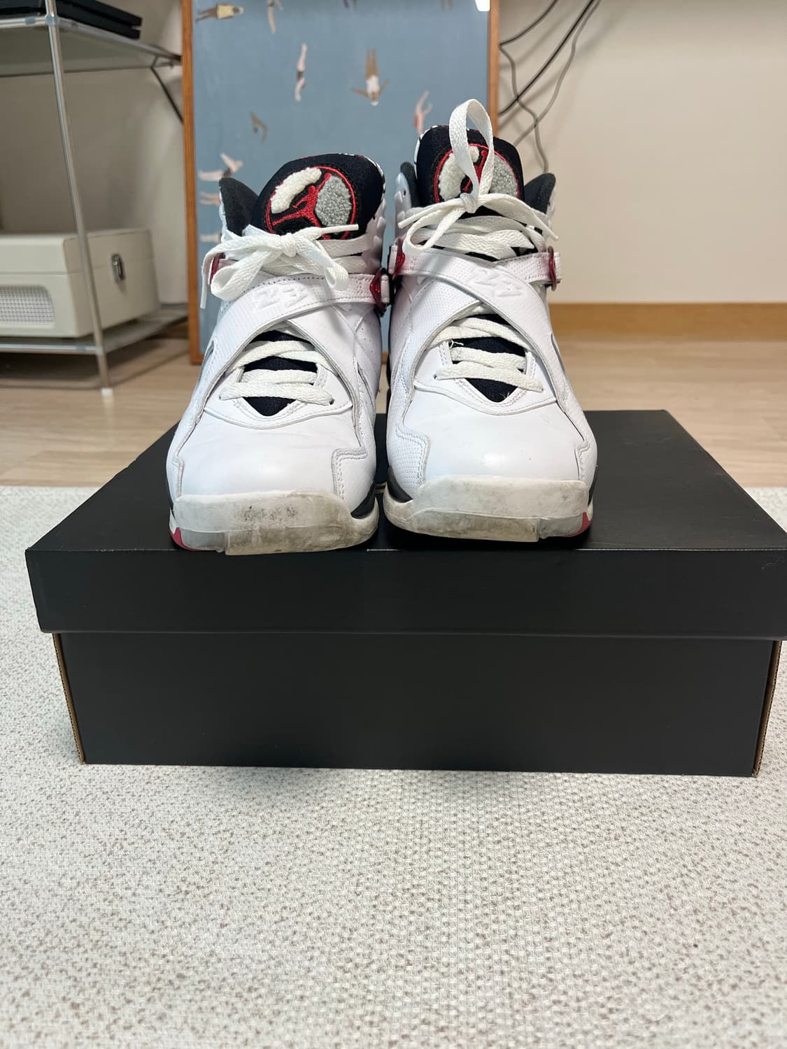 에어조던 8 레트로 화이트 벅스바니 상품이미지1