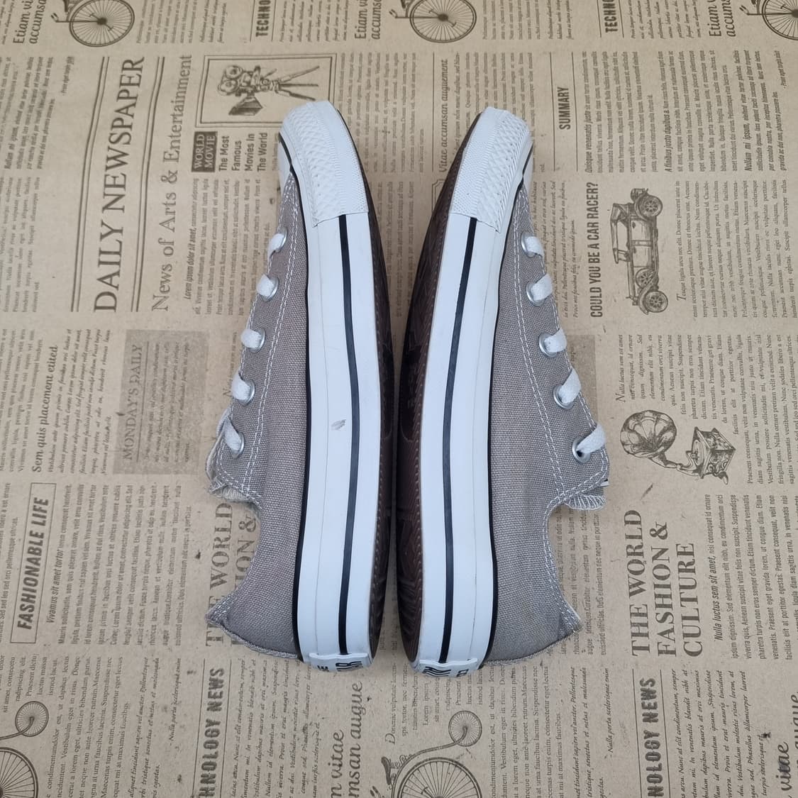 컨버스 올스타 베이지 여성스니커즈230 상품이미지5