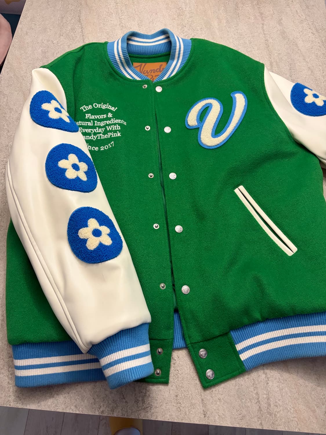 반디더핑크 / 바시티자켓 / L사이즈 상품이미지2